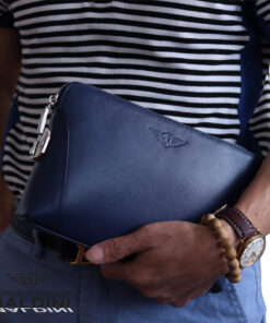 Golf Chính Hãng - Siêu thị Quần áo Golf và Phụ kiện Golf 214 Túi Clutch Mini da Saffiano có khóa số – Thương hiệu Maldini