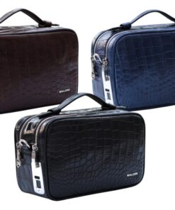 Golf Chính Hãng - Siêu thị Quần áo Golf và Phụ kiện Golf 219 Túi đựng bóng Golf 02 ngăn da cá sấu