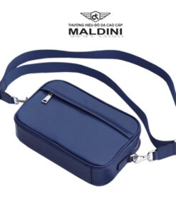 Golf Chính Hãng - Siêu thị Quần áo Golf và Phụ kiện Golf 220 Túi đeo chéo da bò thật thương hiệu Maldini