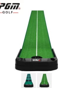 Golf Chính Hãng - Siêu thị Quần áo Golf và Phụ kiện Golf 270 THẢM TẬP PUTTING GOLF ĐIỀU CHỈNH ĐỘ DỐC CÓ RÃNH HỒI BÓNG