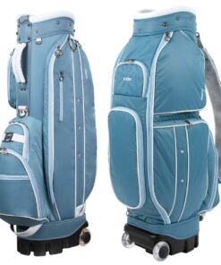 Golf Chính Hãng - Siêu thị Quần áo Golf và Phụ kiện Golf 184 Túi gậy nữ Caster Bag with Wheels GGC-22035i Blue/Grey | XXIO