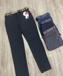 Golf Chính Hãng - Siêu thị Quần áo Golf và Phụ kiện Golf 76 Quần golf nam Roberto Hàn Quốc kèm thắt lưng