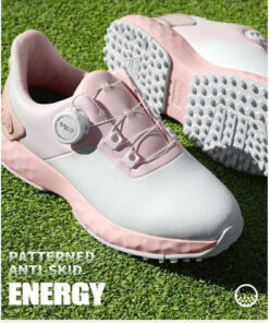 Golf Chính Hãng - Siêu thị Quần áo Golf và Phụ kiện Golf 104 Giày Golf Nữ Pgm XZ364 Cherry Blossom Pink Chống Trơn Trượt, Núm Nhẹ, Đệm Thoải Mái