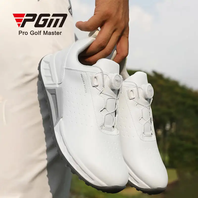 Golf Chính Hãng - Siêu thị Quần áo Golf và Phụ kiện Golf 18 Giày golf nam PGM siêu nhẹ XZ436 Núm vặn BOA