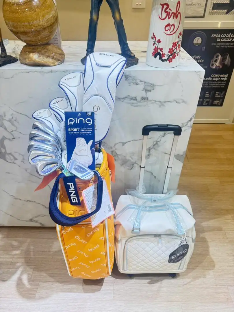 Golf Chính Hãng - Siêu thị Quần áo Golf và Phụ kiện Golf 23 Fullset Ping Gle4 Ladies 2026 11 gậy kèm tặng túi và bộ quà tặng